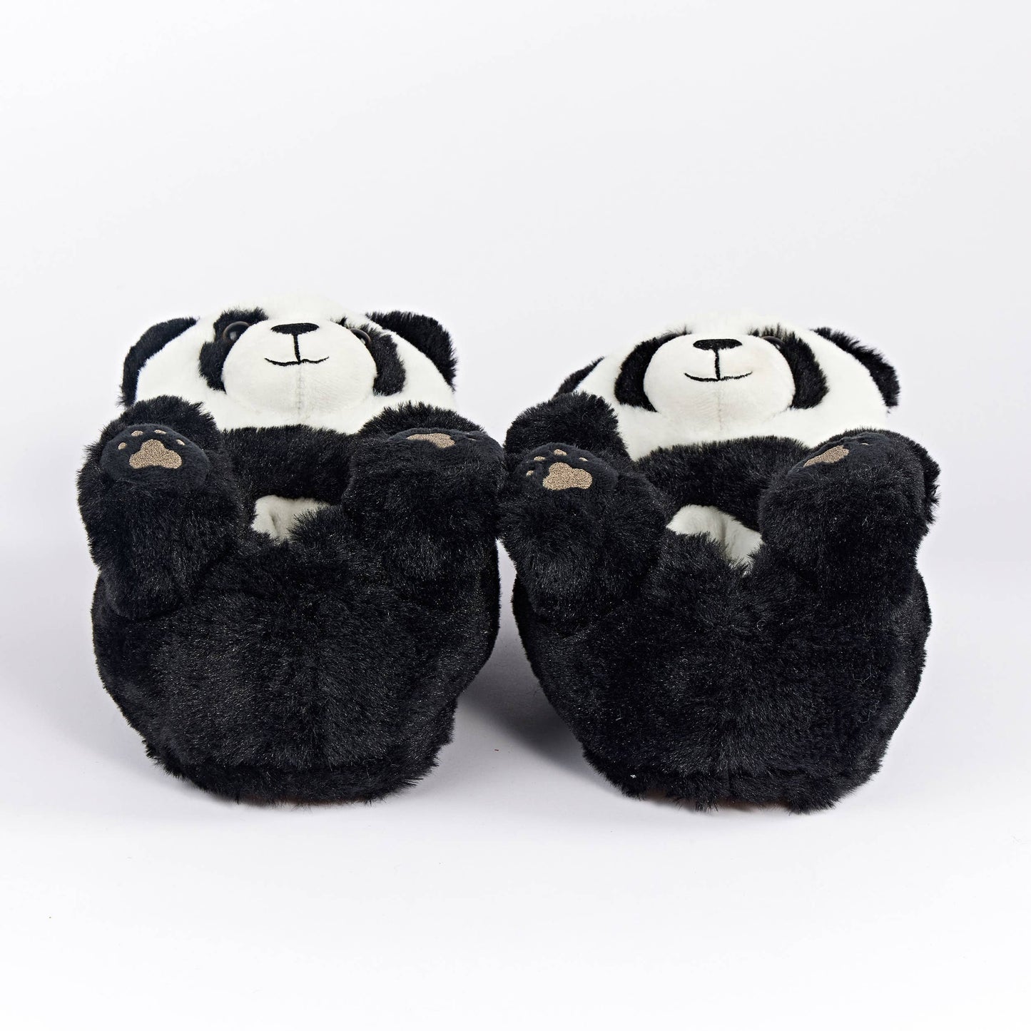 Tofu the Panda | Kid's Funny Fluffy Non-Slip Slippers