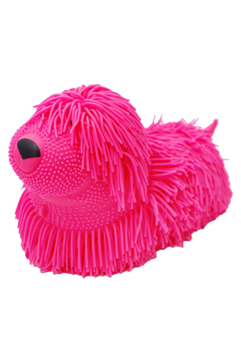 Jumbo Noodle Puli Dog Spiky Puffer LED Squishy Toy