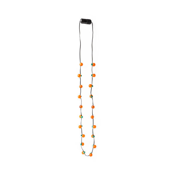 Lotsa LITES! Light-Up Pumpkin Necklace