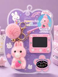Squeeze Fun with LCD Board, Happy Bunny