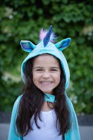 Reversible Unicorn/Dragon Cape Blue 5/6