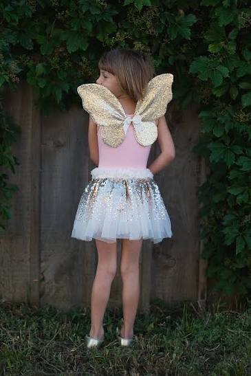 Gracious Gold Sequins Skirt, Wings & Wand 4/6