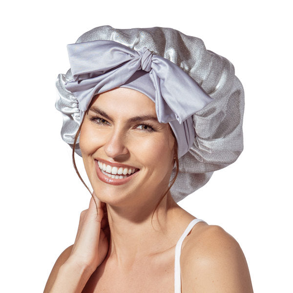Lemon Lavender Snooze Control Satin Sleep Bonnet