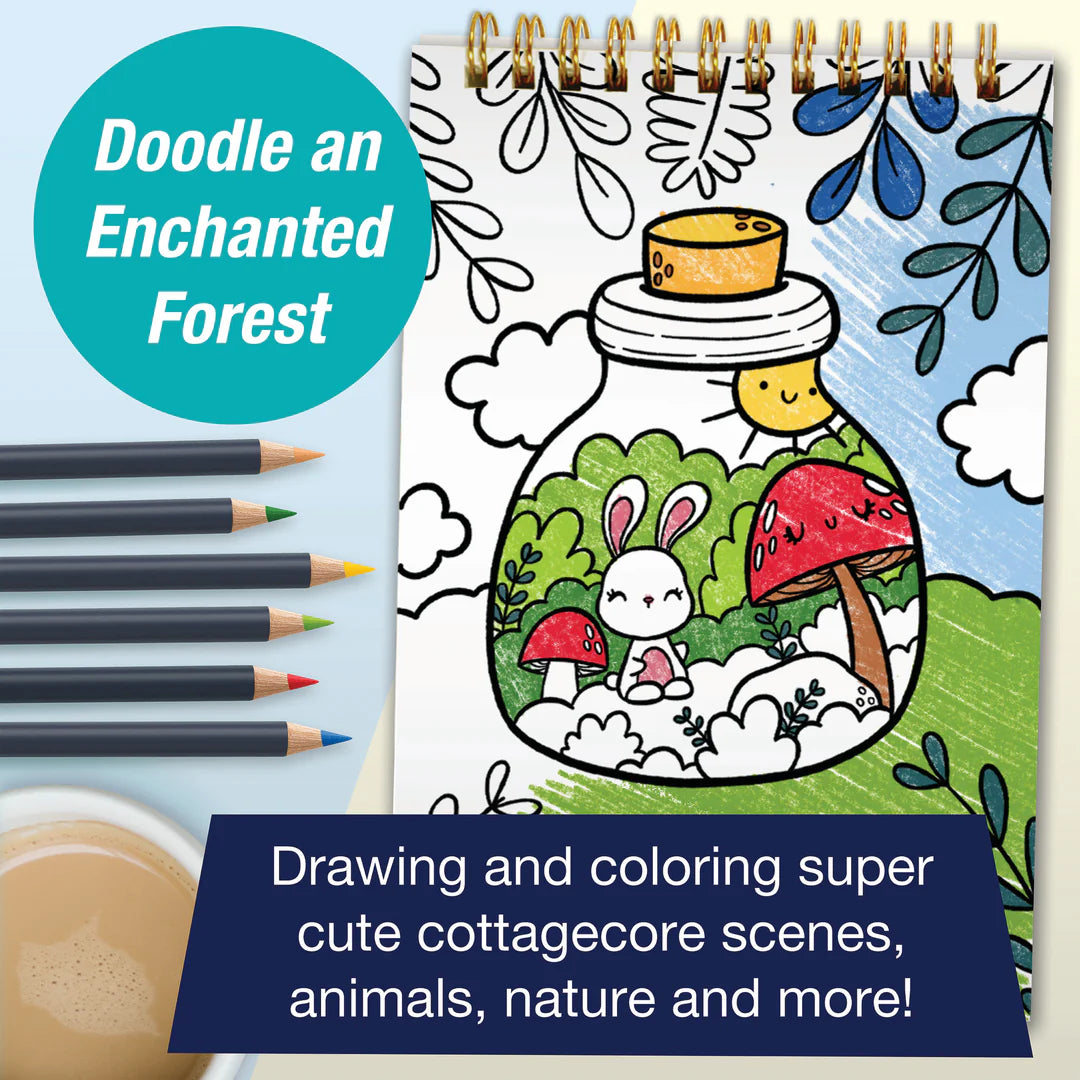 Enchanted Forest Coloring Book