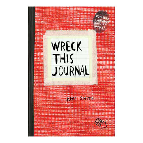 Wreck This Journal Red-1