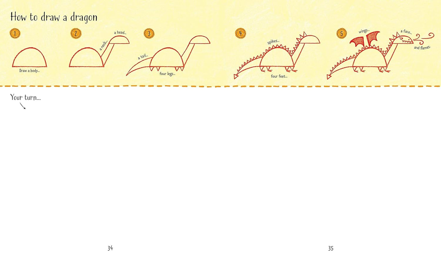 Step by Step Drawing Book-1