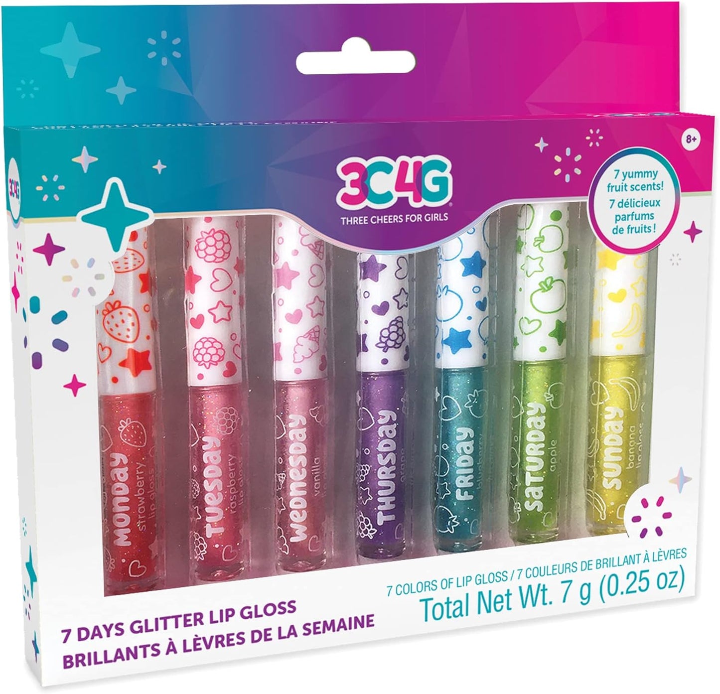 7 Days Glitter Lip Gloss-1
