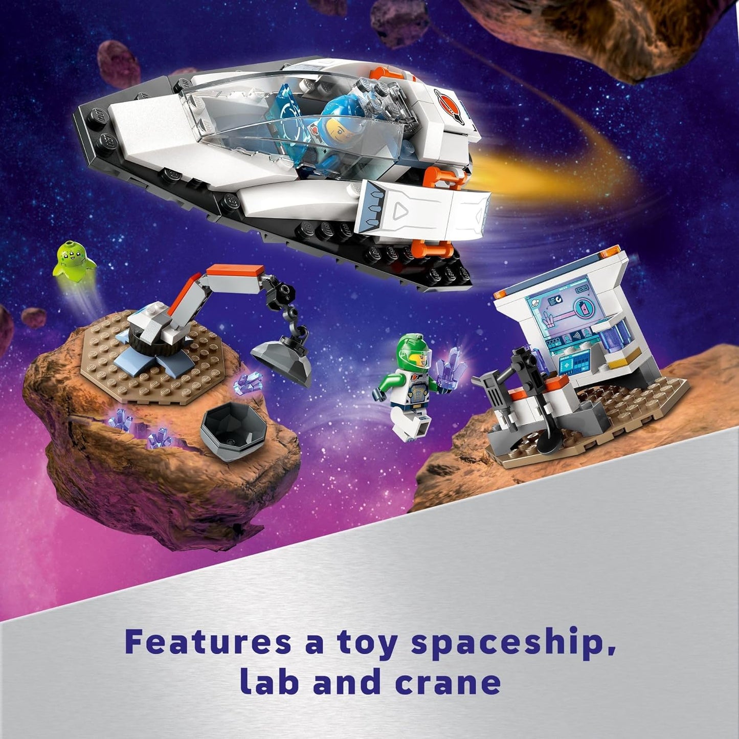 Spaceship & Asteroid