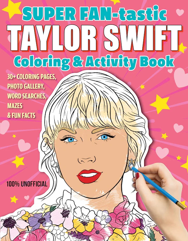 Taylor Swift Color Activity Book-4