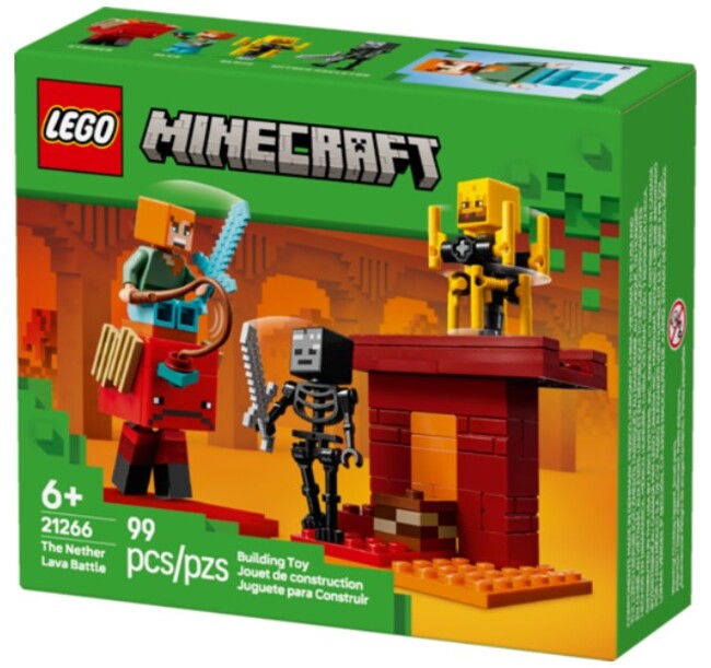Minecraft: The Nether Lava Battle-1