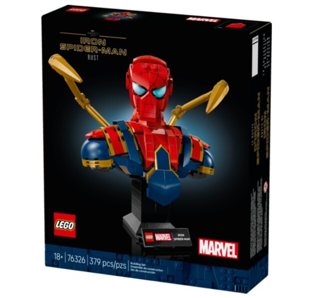 LEGOR Marvel Iron Spider Man Bust -1