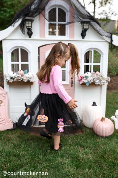 Halloween Tutu Dress size med