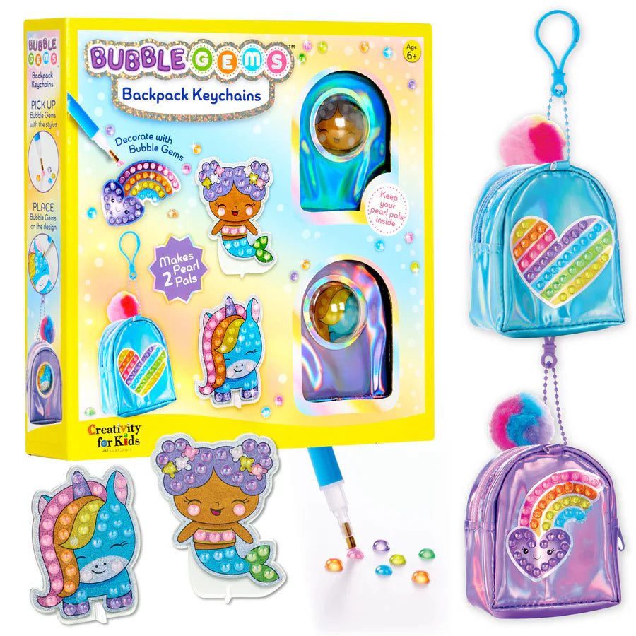 Bubble Gems™ Backpack Keychains