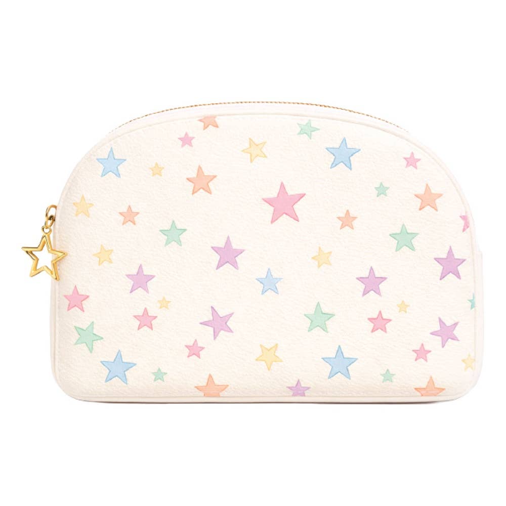 Stardust Oval Cosmetic Bag
