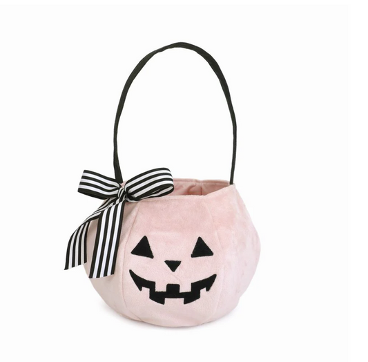 Pink Pumpkin Halloween Bag