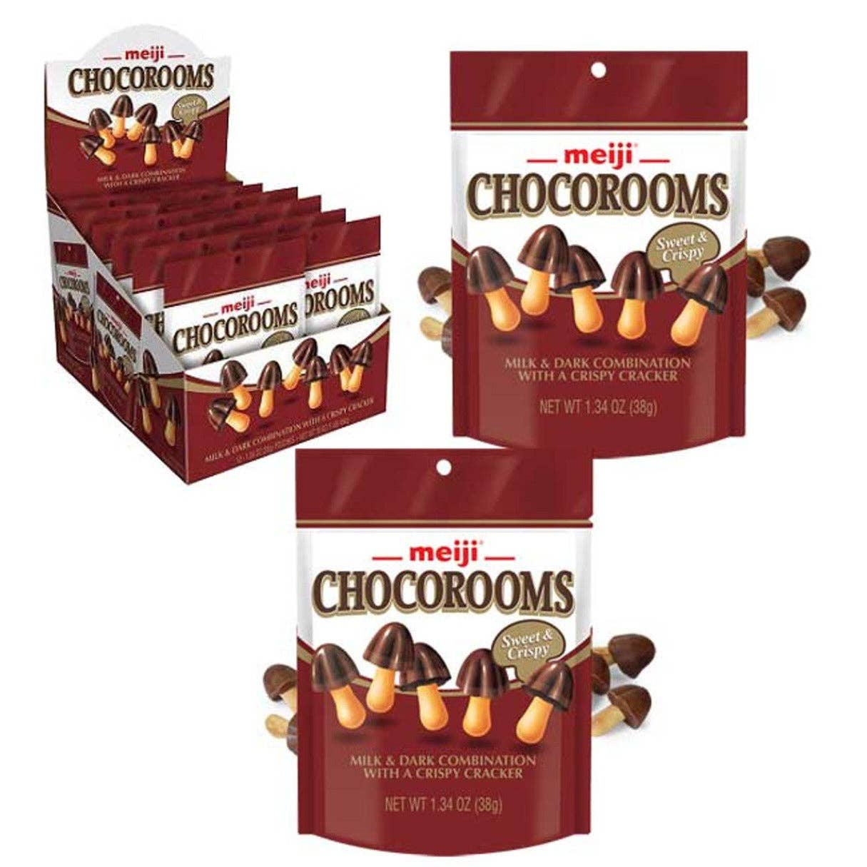Meiji Chocorooms Candies