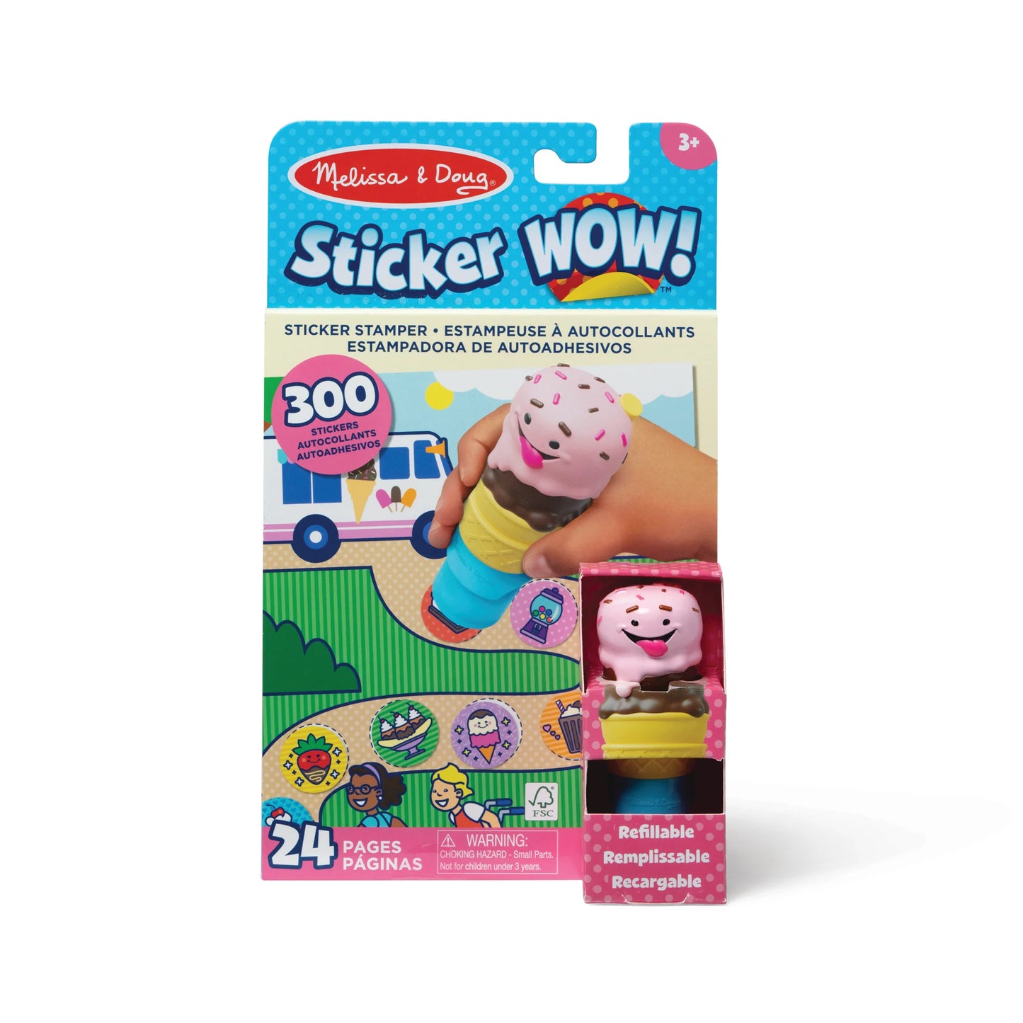 Sticker WOW!™ Activity Pad Set - Ice Cream
