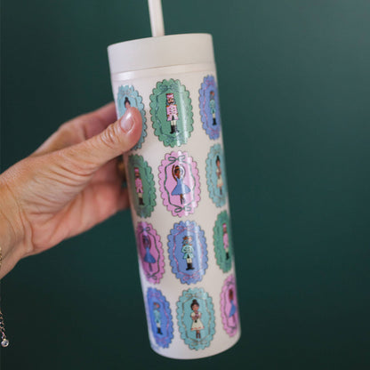 The Nutcracker Christmas 16oz Skinny Acrylic Tumbler