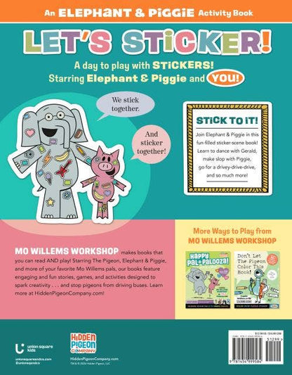 Elephant and Piggie Stick Together Sticker Book