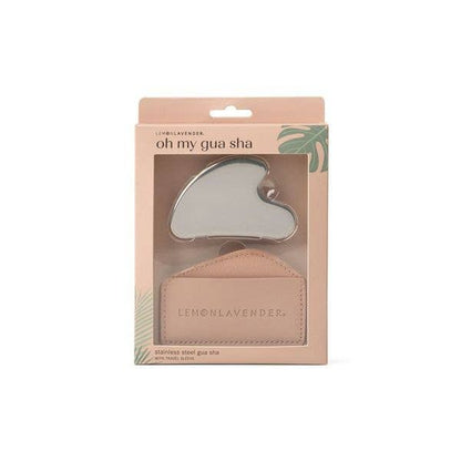 Lemon Lavender Oh My Guash Stainless Steel Gua Sha