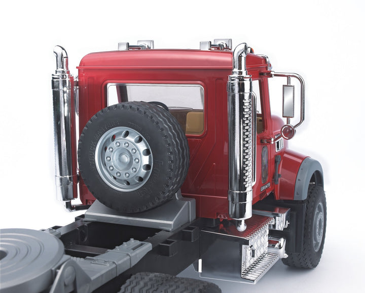 Mack Granite Truck with Low Loader and JCB 4CX Backhoe Loader