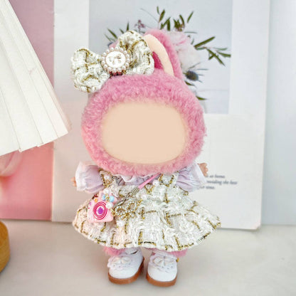 Labubu style dress dolls 5PC