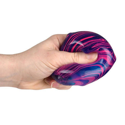 Swirl Marbled Sugar Cube Squishy