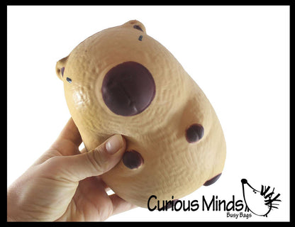 Jumbo Capybara Doh Filled Squishy Squeeze Stress Ball Soft