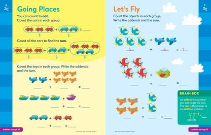 Brain Quest Math Workbook: 1st Grade