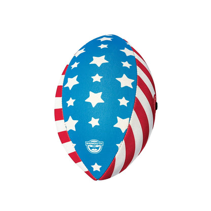 🏈 Patriotic Water Football – Stars, Stripes & Spirals