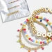 Kid's Flower Power Bracelet Set: Flowers Multi/gold