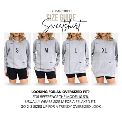 Showgirl Sweatshirt — In My Showgirl Era Embroidered Crewneck Sweatshirt