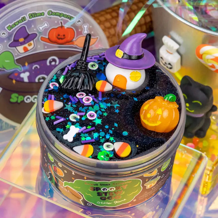 Spooky Stew Glitter Slime