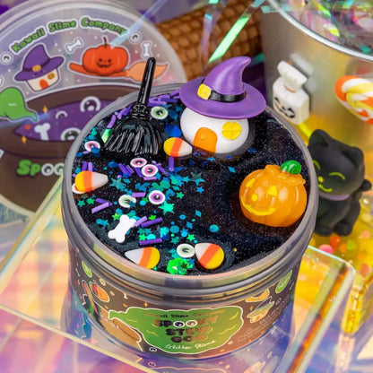 Spooky Stew Glitter Slime