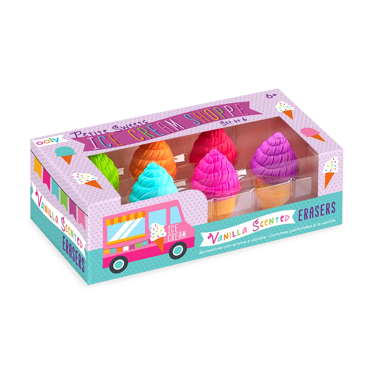 Ice Cream Erasers