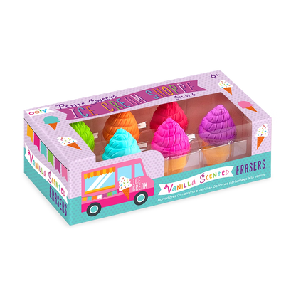 Ice Cream Erasers
