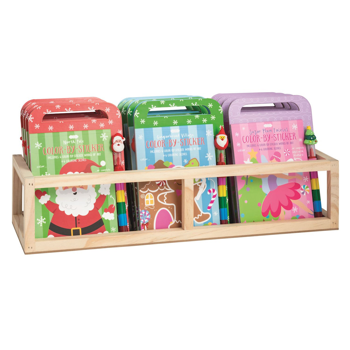 XMAS Color by Sticker Book