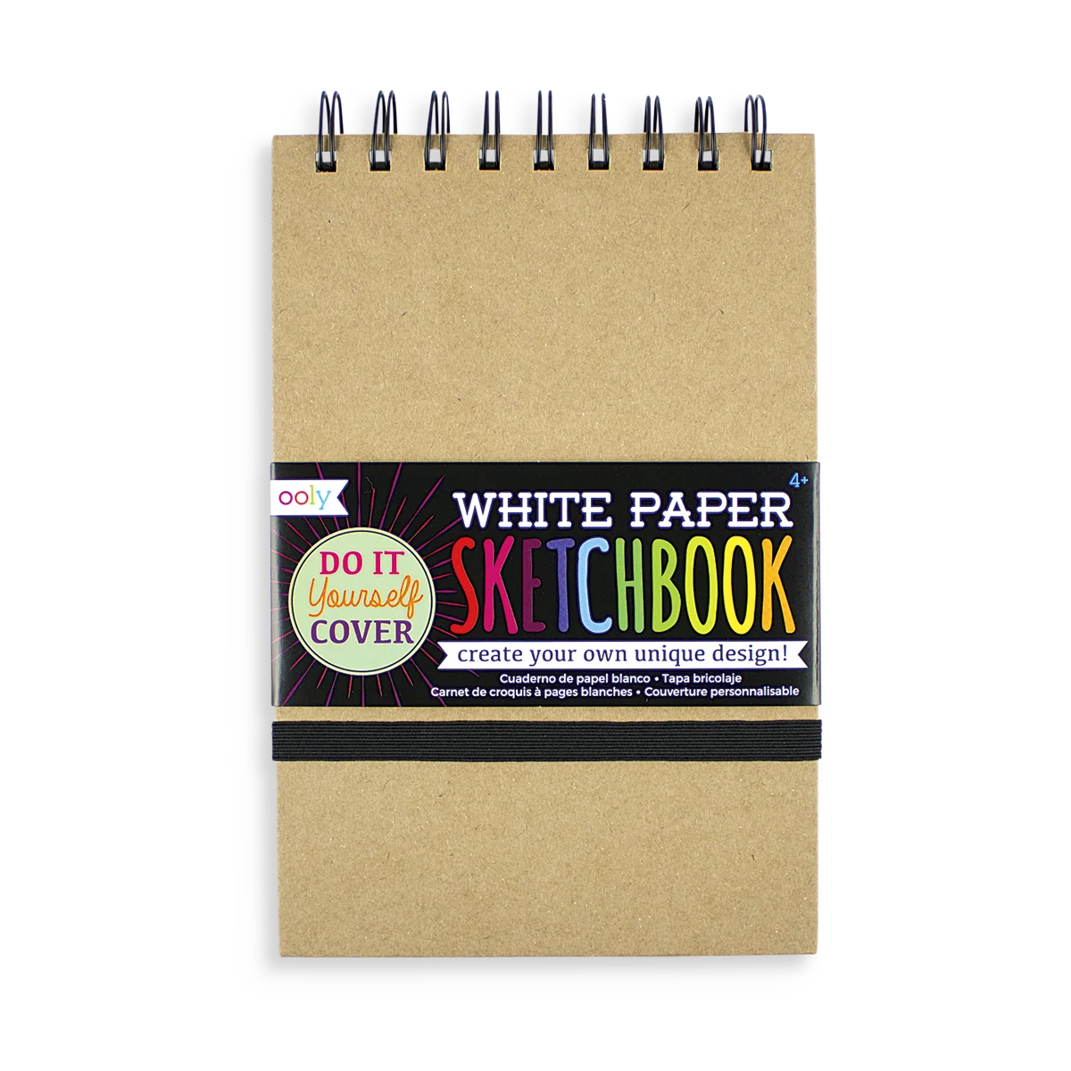 Diy Sketchbook White