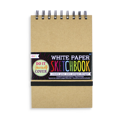 Diy Sketchbook White