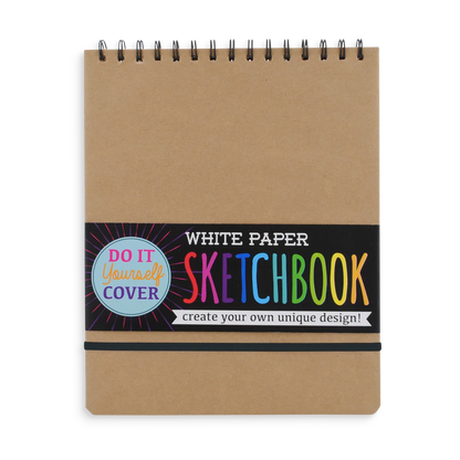 Diy Sketchbook White