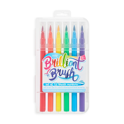Brilliant Brush Markers