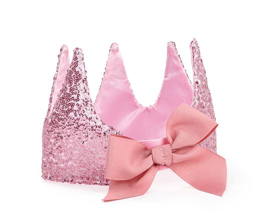 Pink Glitter Crown