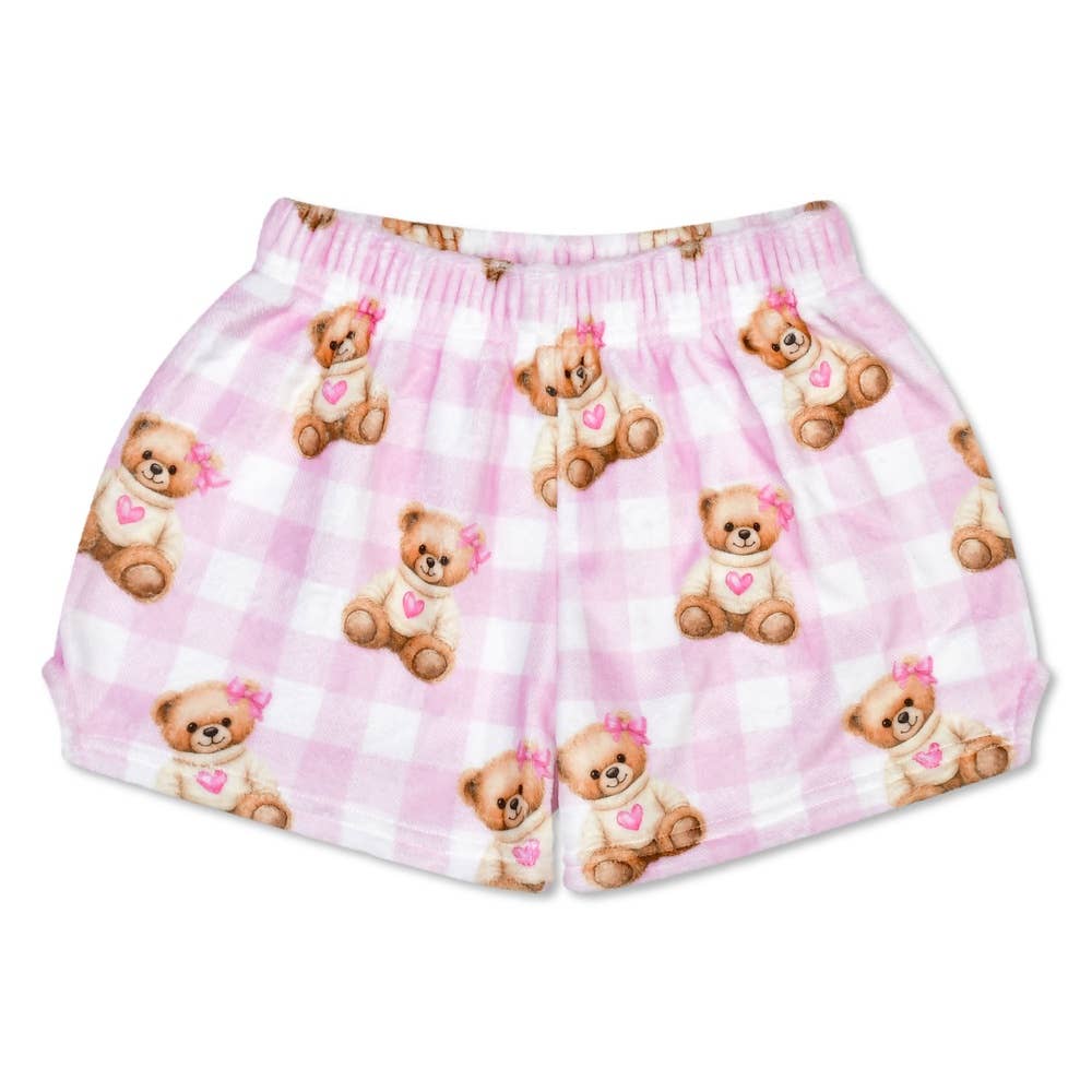 Beary Coquette Plush Shorts