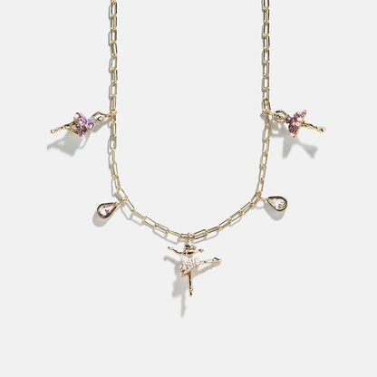 Dancer Charm Necklace