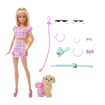 Barbie Twinning Pink Looks Bows Doll and Accessories