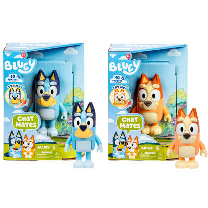Bluey Chat Mates Figure Set