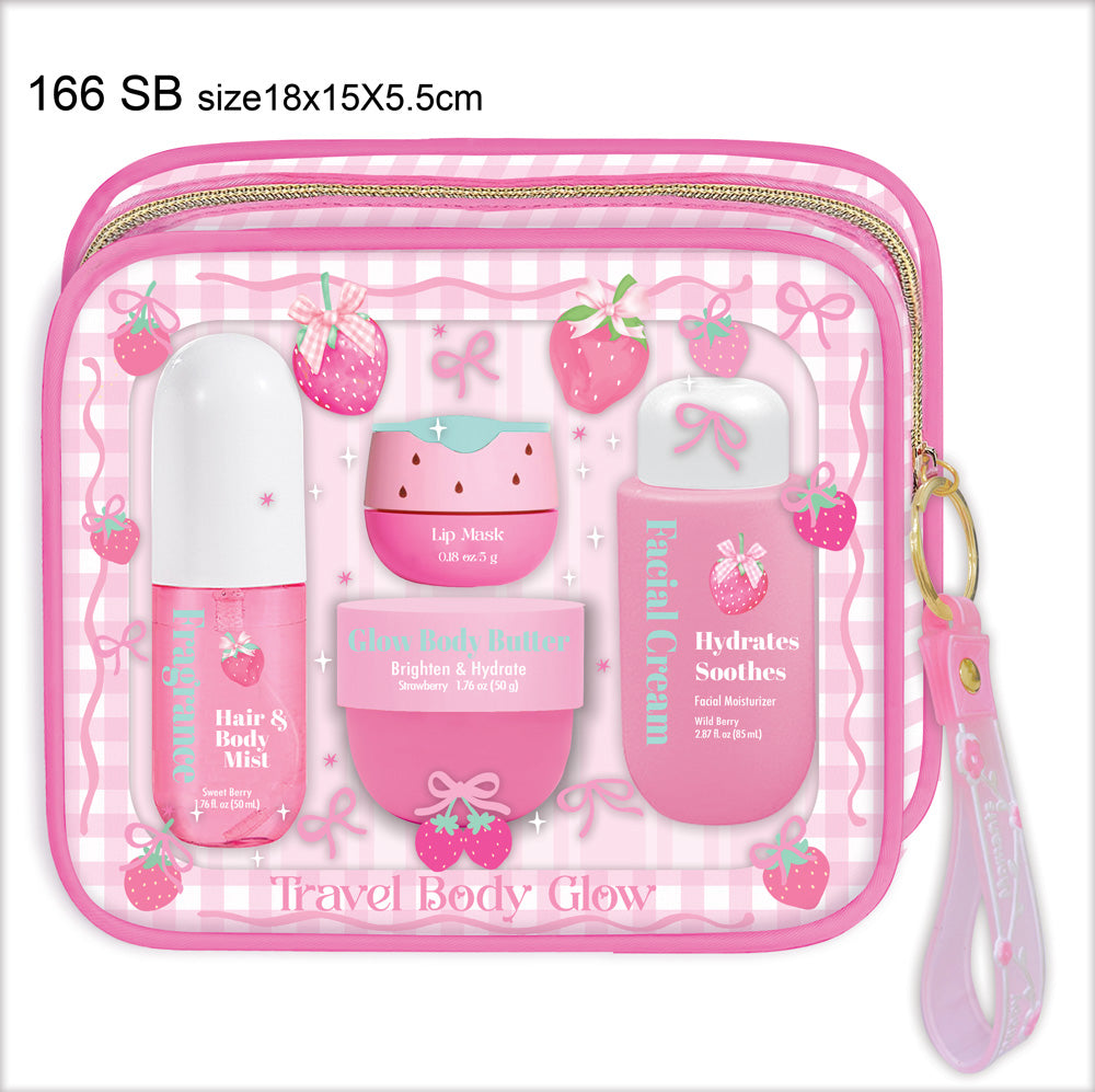 Travel Body Glow, Strawberry