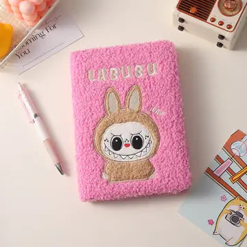 Hot Pink Labubu Notebook