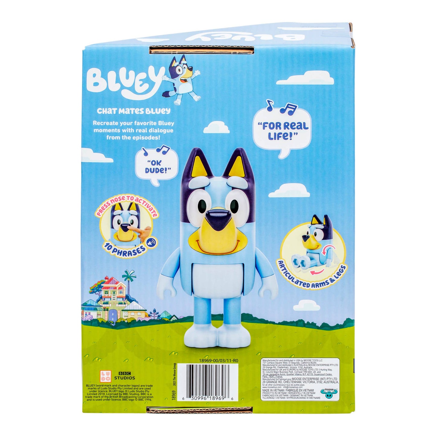 Bluey Chat Mates Figure Set