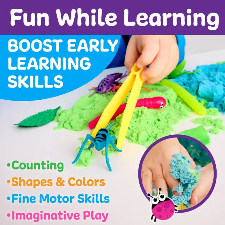 Sensory Adventure Water Play Neon Bugs
